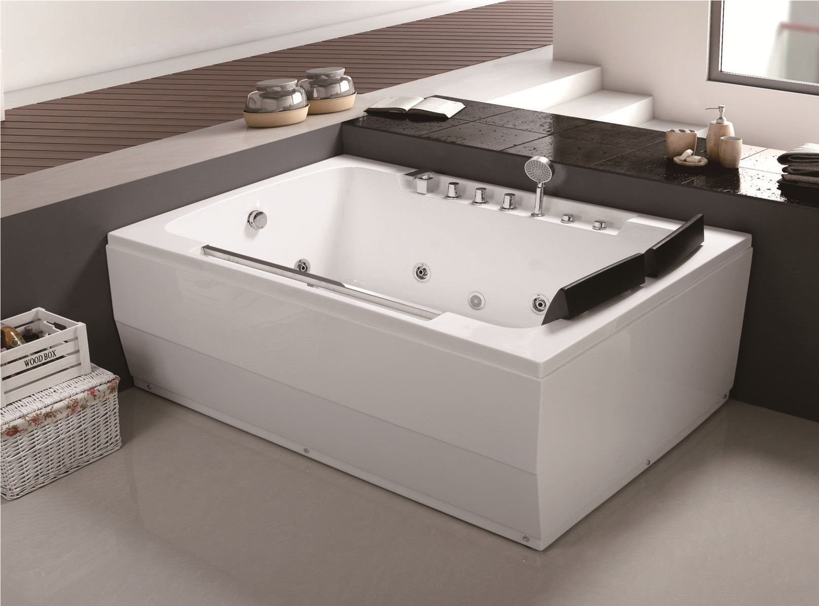 C-409 (C-3065) (R) Corner Luxury Hot Sale Tub  Massage Acrylic Bathroom Bathtub with Cheap Price.jpg