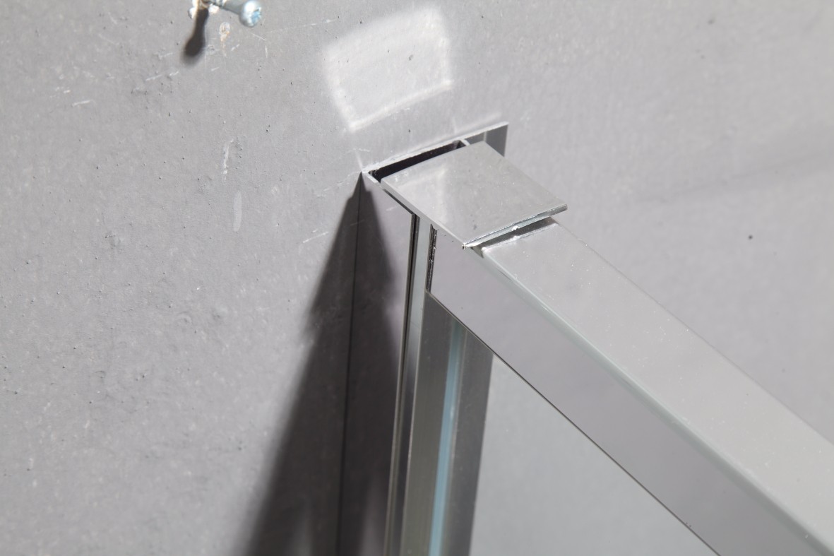 BXG-81 Hot Sale Simple Design Framed Stainless Steel Sliding Shower Door2.JPG