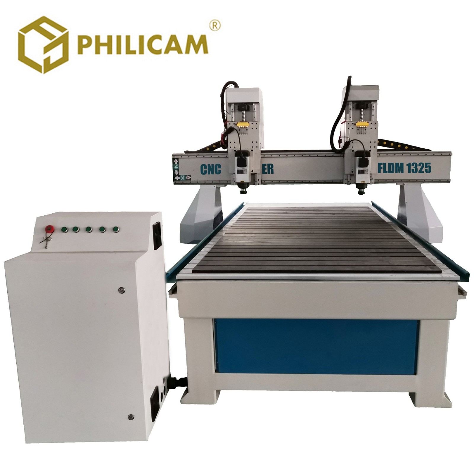 Philicam Double Head CNC Router
